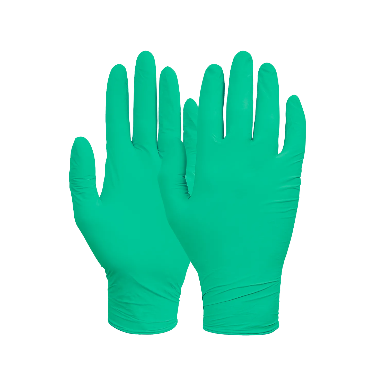 NORSE Disposable Green Grüne Einweg-Nitrilhandschuhe - Größe 8/M, Box = 100Stück