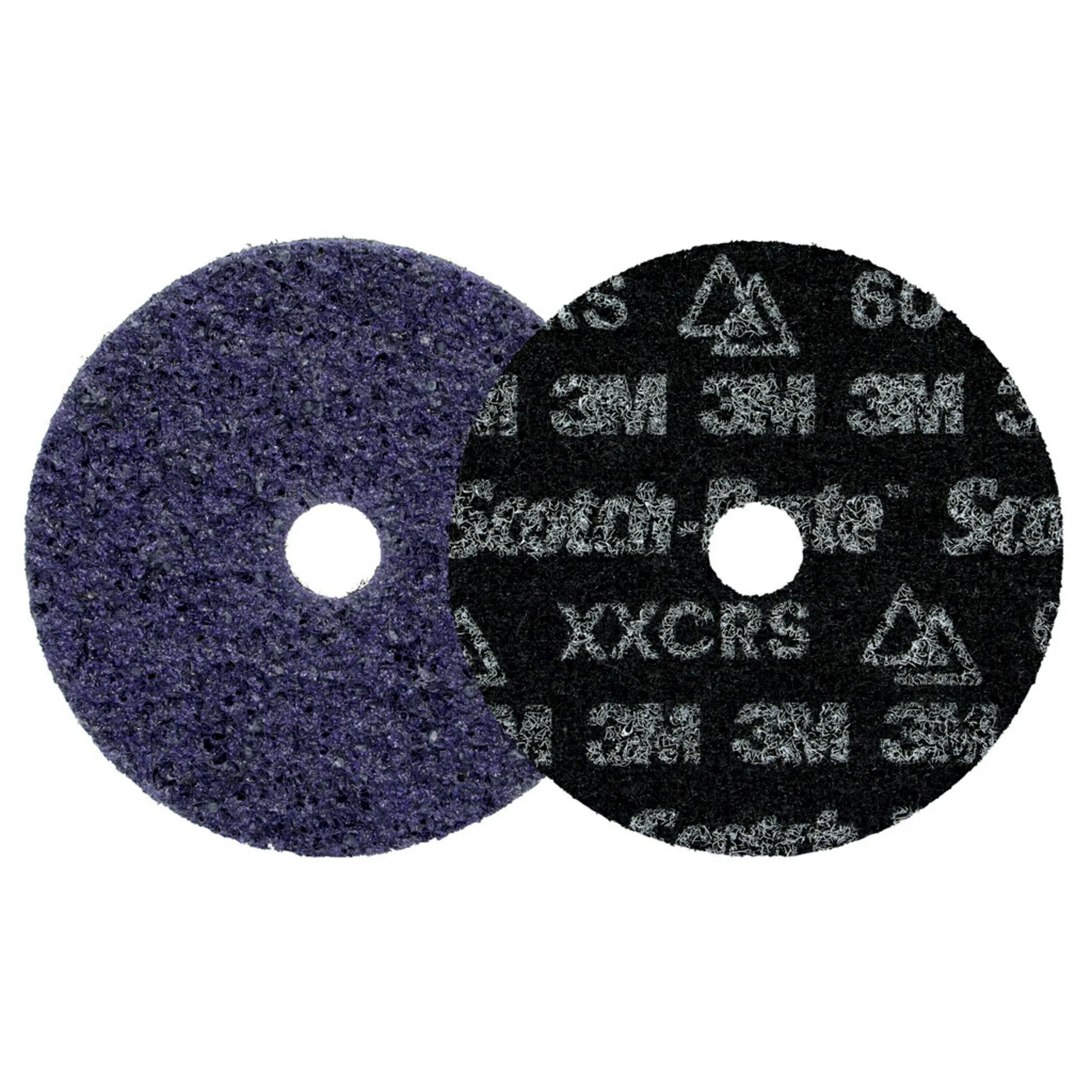 3M Scotch-Brite Präzisions-Vliesscheibe für höchste Anforderungen, HD-DH, X-Extra Coarse 60+, 178 mm x 22.23 mm mit Zentrierung
