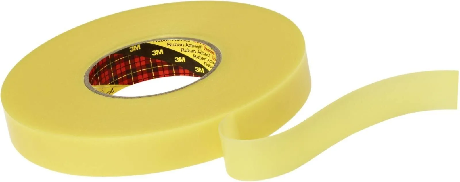 3M Beidseitig wiederlösbares Klebeband 4656F, Gelb, 19 mm x 33 m, 0,6 mm