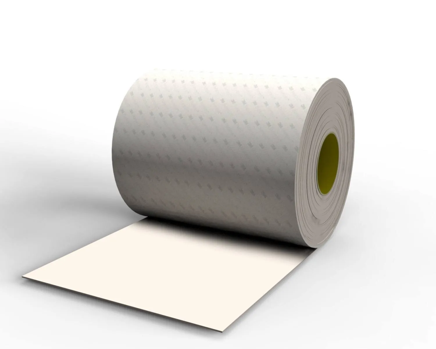 3M Bumpon SJ5832 Elastikpuffer Rollenware, Weiß, 114 mm x 66 m, 0,8 mm