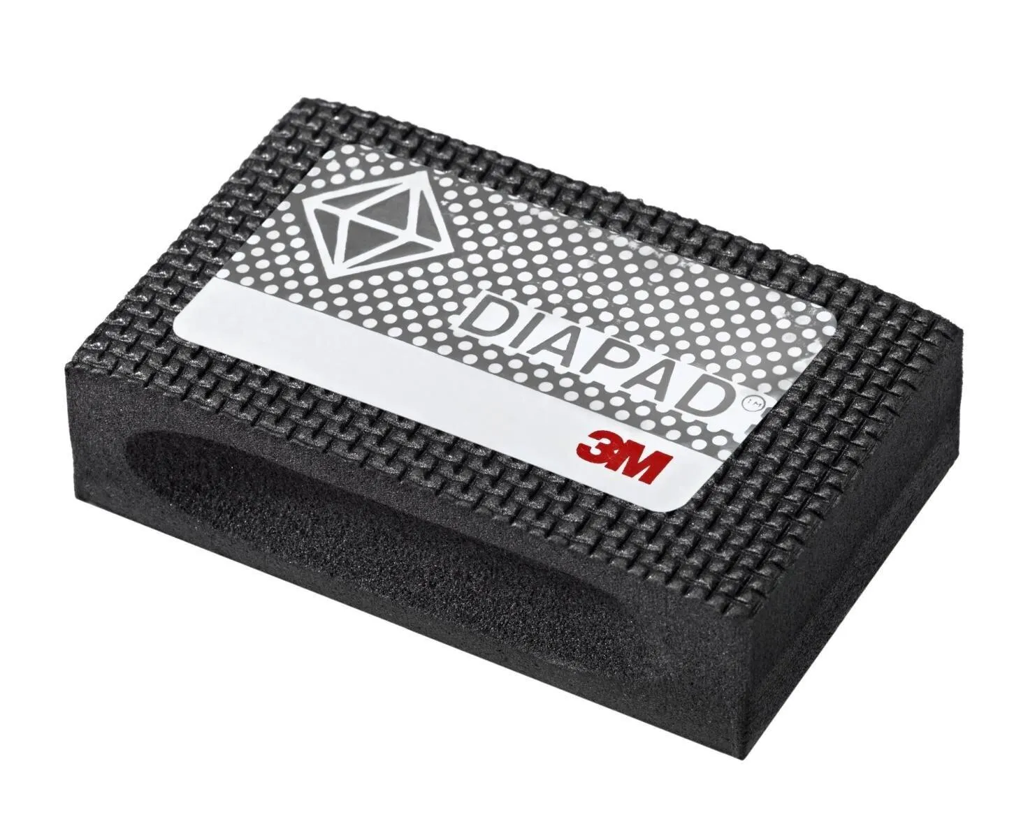 3M Handschleifklotz Flexible Diamant 6200J, 55 mm x 90 mm, 25 mm, M125, schwarz Standard