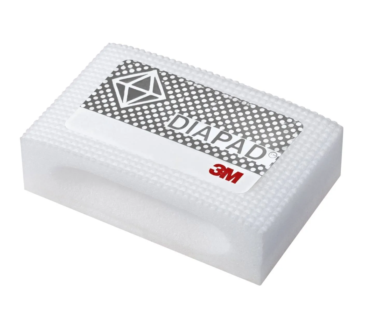 3M Handschleifklotz Flexible Diamant 6200J, 55 mm x 90 mm, 25 mm, N20, weiß Standard