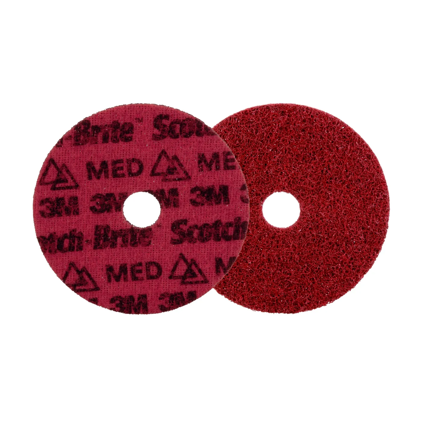 3M Scotch-Brite Präzisions-Vliesscheibe, PN-DH, Mitte, 125 mm x 22,23 mm