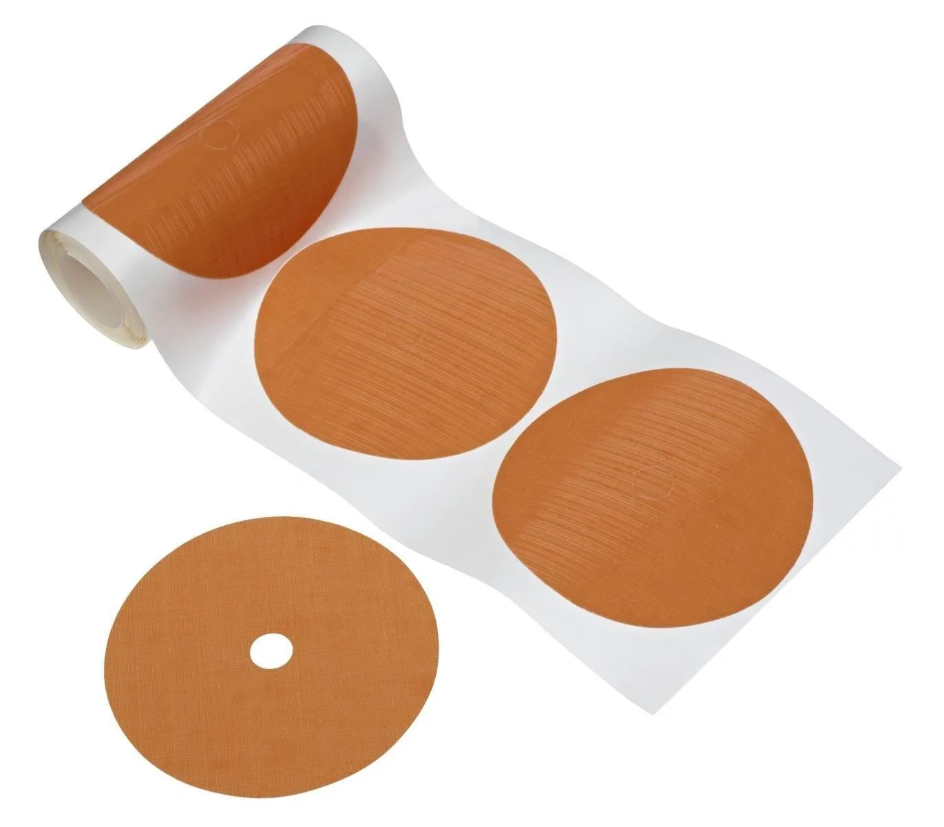 3M Trizact Strukturierte Filmscheibe 268XA, 127mmx12,7m, braun, A005 (Rolle a 100Scheiben) #94142