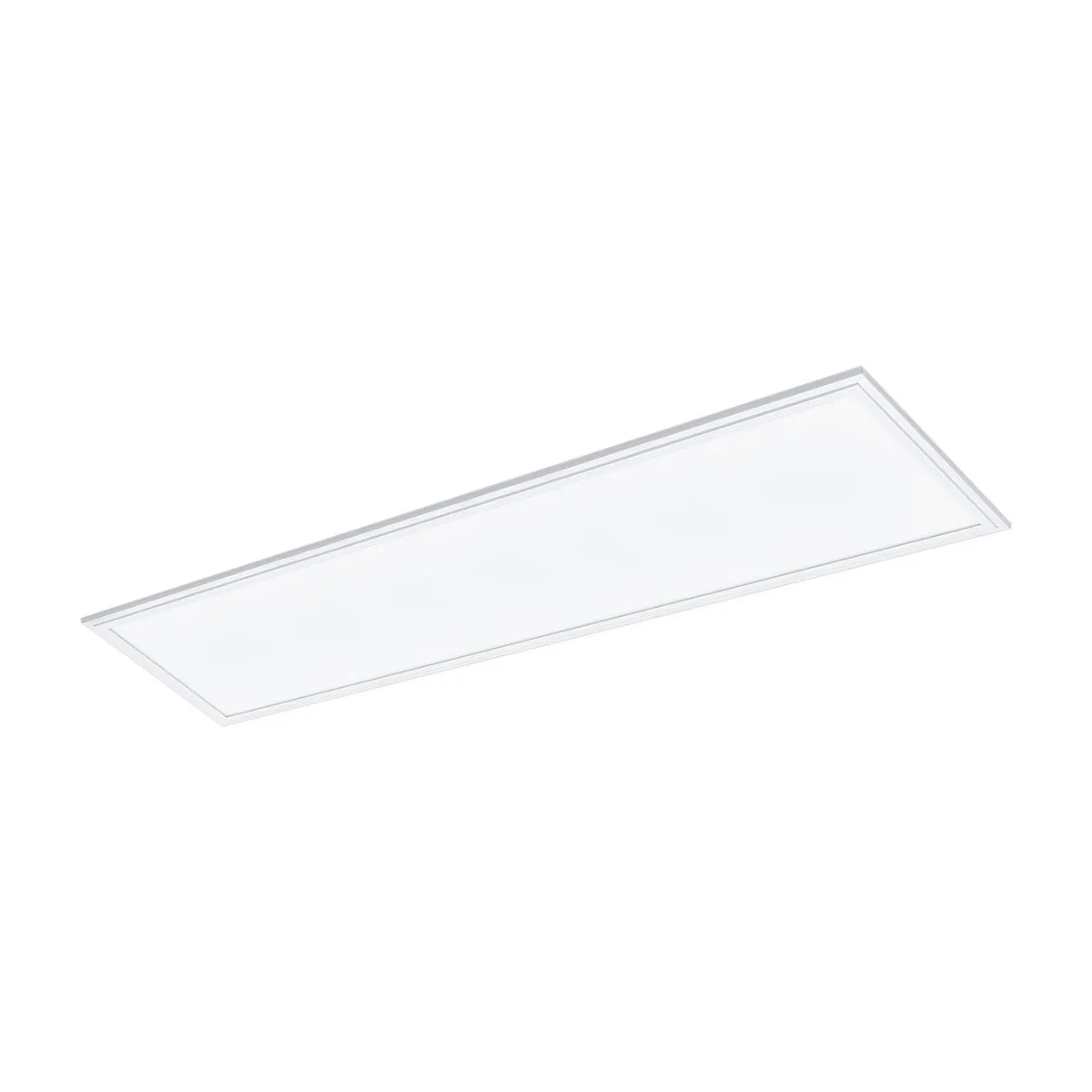 Flush Ceiling Panel Light White Rectangle Tile 40W Built in LED 4000K