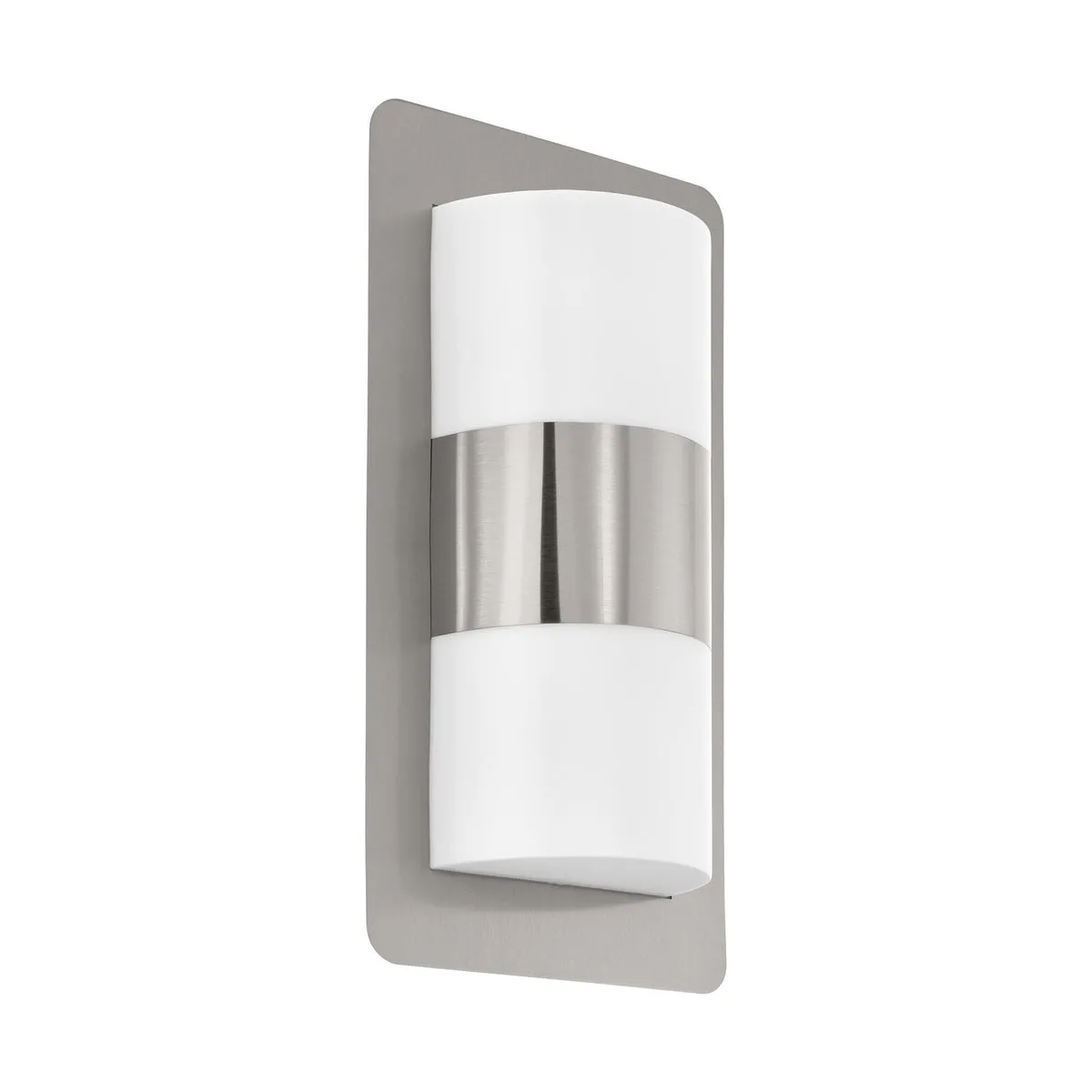 IP44 Outdoor Wall Light Modern Stainless Steel 2 x 10W E27 Bulb Porch Lamp