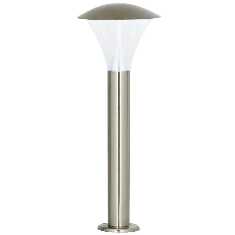 Outdoor Footpath Downlight Lamp Steel 6W Bright Garden Driveway Light Post Path