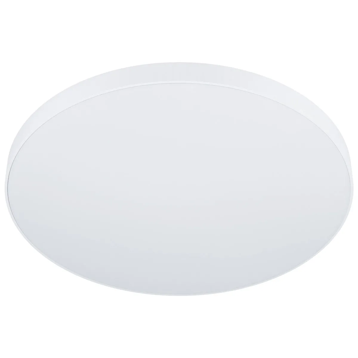 Flush Ceiling Light Colour White Shade White Plastic Bulb LED 36W Included