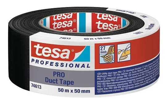 tesaband 74613 Duct Tape PRO 50mmx50m schwarz