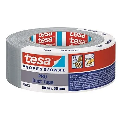 tesaband 74613 Duct Tape PRO 50mmx50m silber