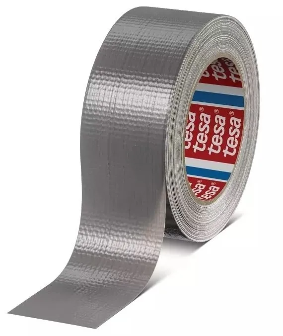tesa duct tape 60462 75mmx50m grau, Trägermaterialien mit über 60 % Recyclinganteil