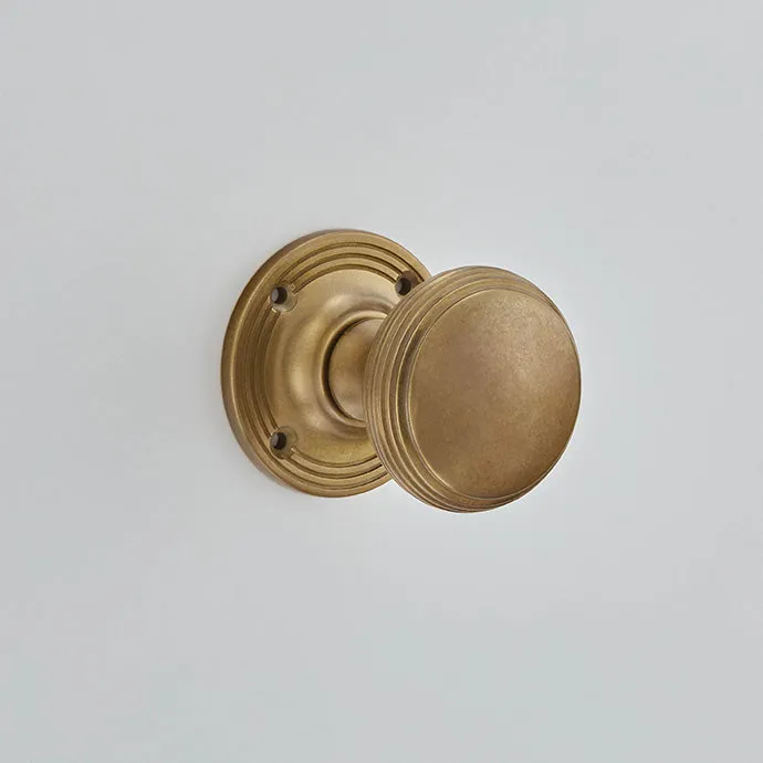 Reeded Cushion Rim Knob - 6347R