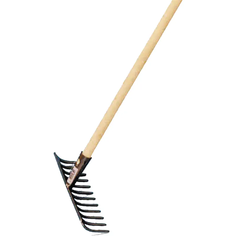 Granit Gartenrechen 12 Zinken Arbeitsbreite 296 mm mit FSC-Stiel 130 cm