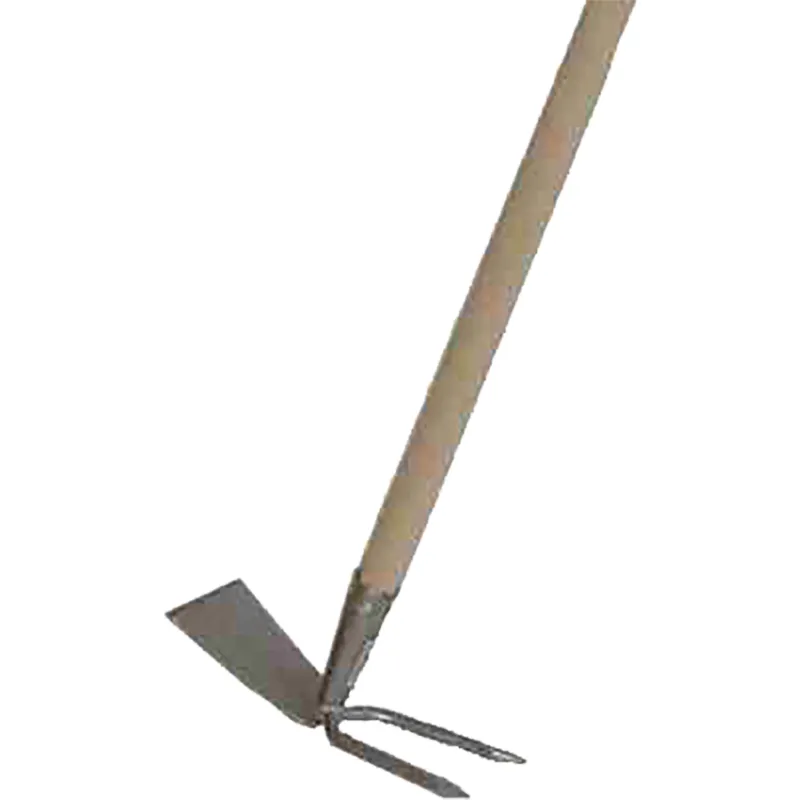 Granit Doppelhacke Arbeitsbreite 75 mm konische Dülle mit FSC-Stiel 1300 mm