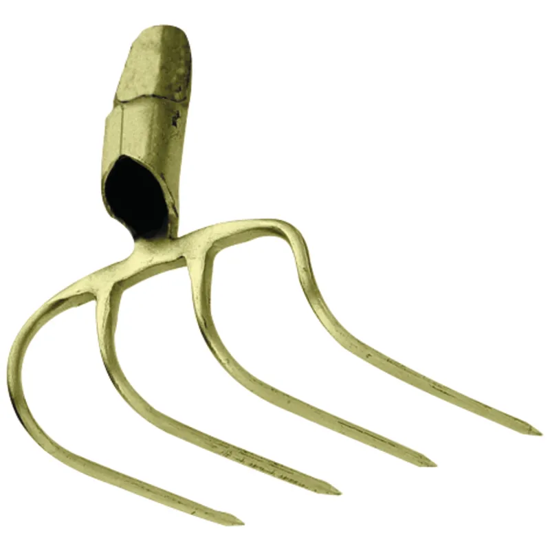 Ideal IDEAL Dunghacke Arbeitsbreite 200 mm 4 Zinken gehärteter Spezialstahl ohne Stiel