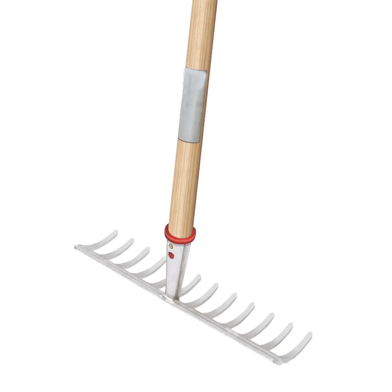 Ideal IDEAL Gartenrechen 14 Zinken Arbeitsbreite 360 mm konische Dülle mit Stiel