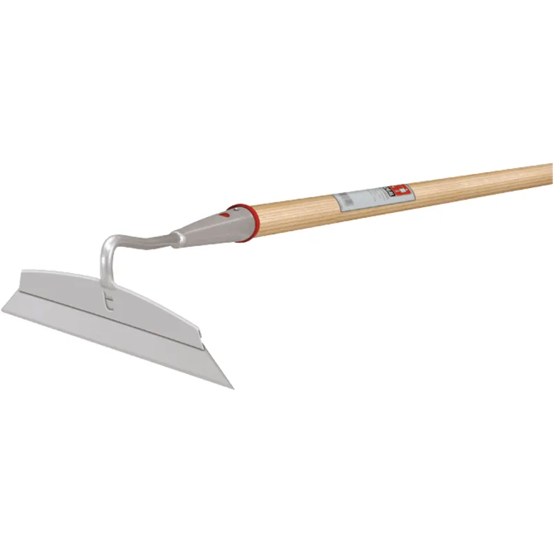 Ideal Ideal Rübenhacke mit Stiel auswechselbares Stahlmesser silber pulverbeschichtet