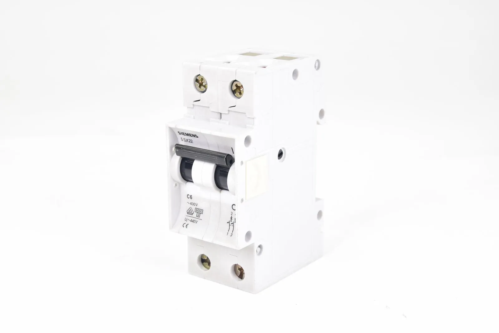 SIEMENS 5SX2232-6, Leitungsschutzschalter T55 2-polig, C6