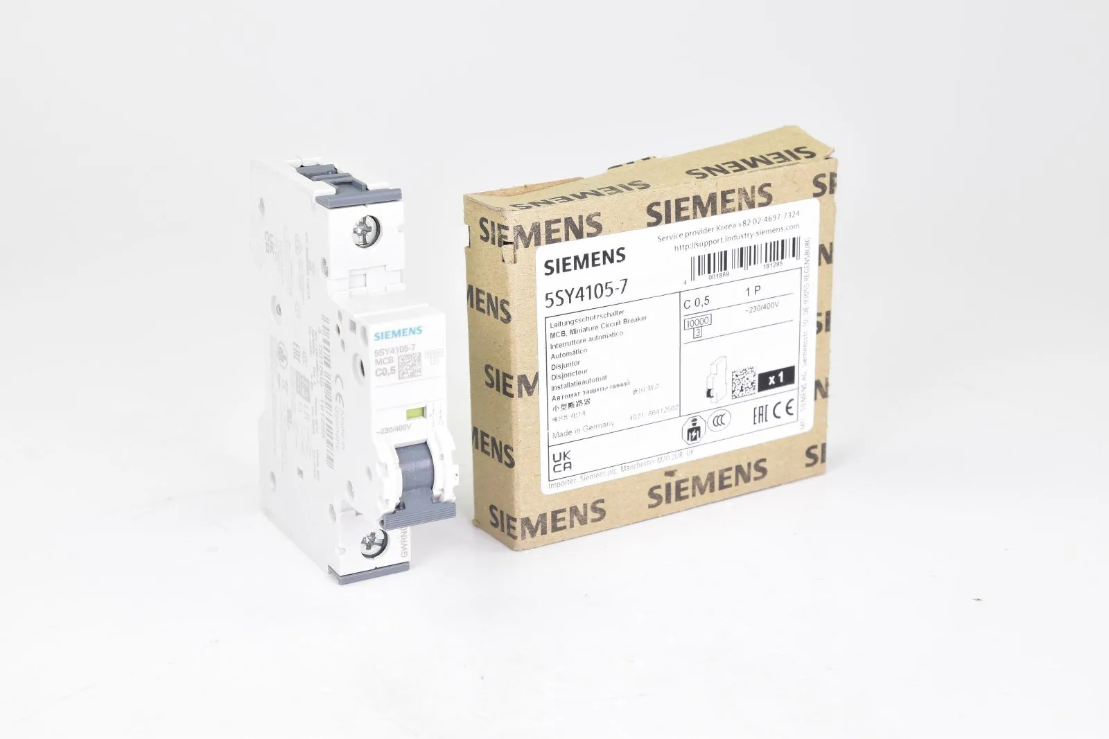 SIEMENS 5SY4105-7, Leistungsschutzschalter, C0,5