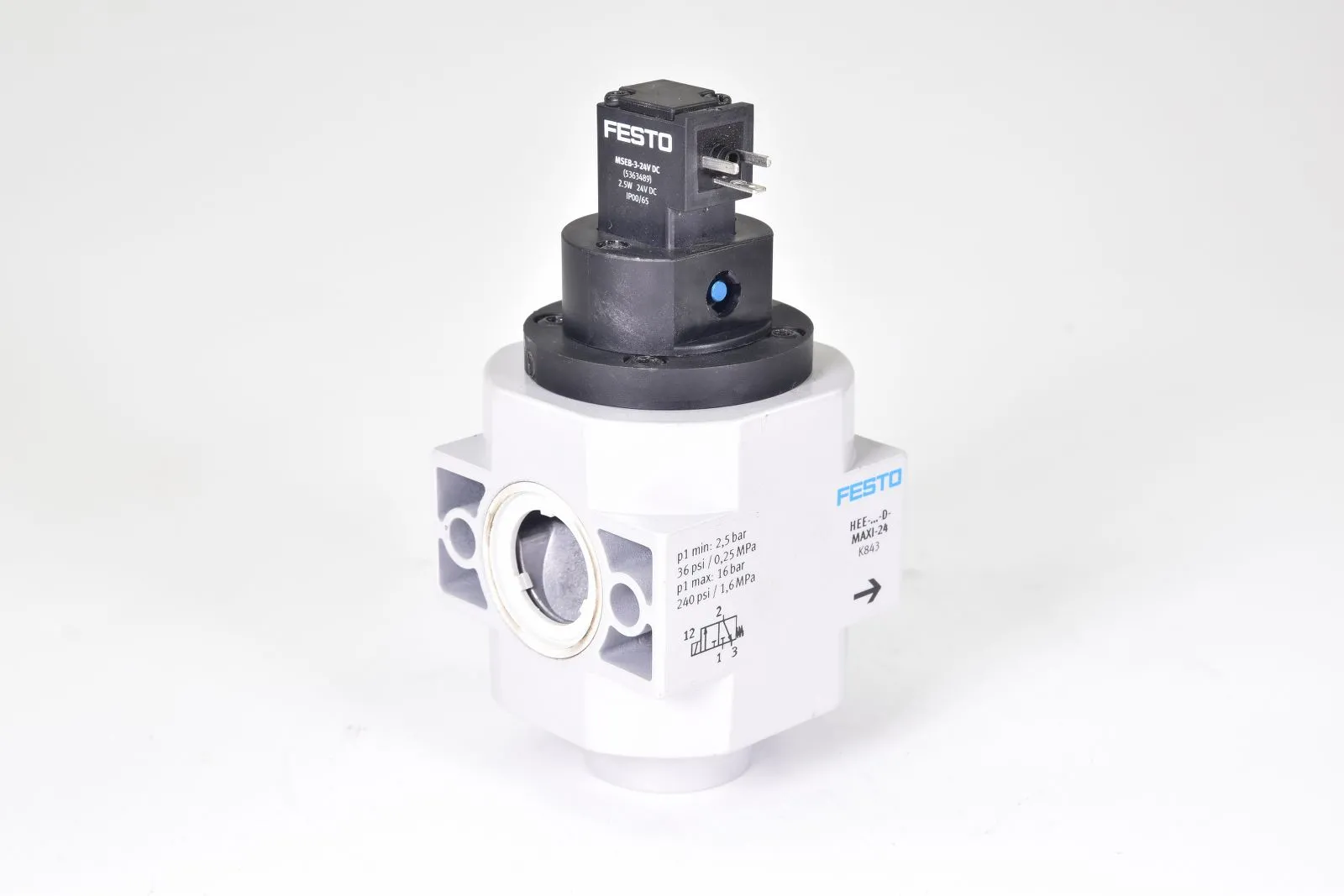 FESTO 172962, HEE-...-D-MAXI-24, Einschaltventil