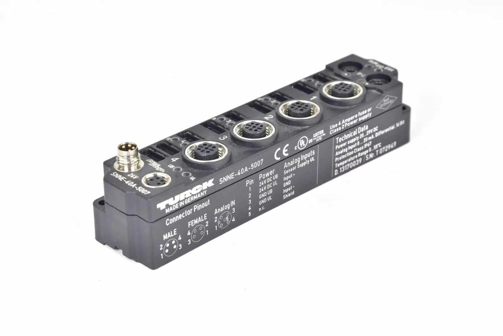 TURCK SNNE-40A-5007, piconet, Erweiterungsmodul für IP-Link