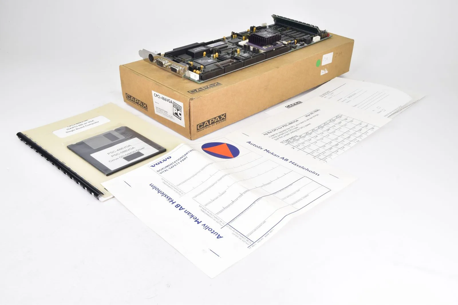 CPCI-486VGA, SSC-486VGA, Einplatinencomputer, VerB