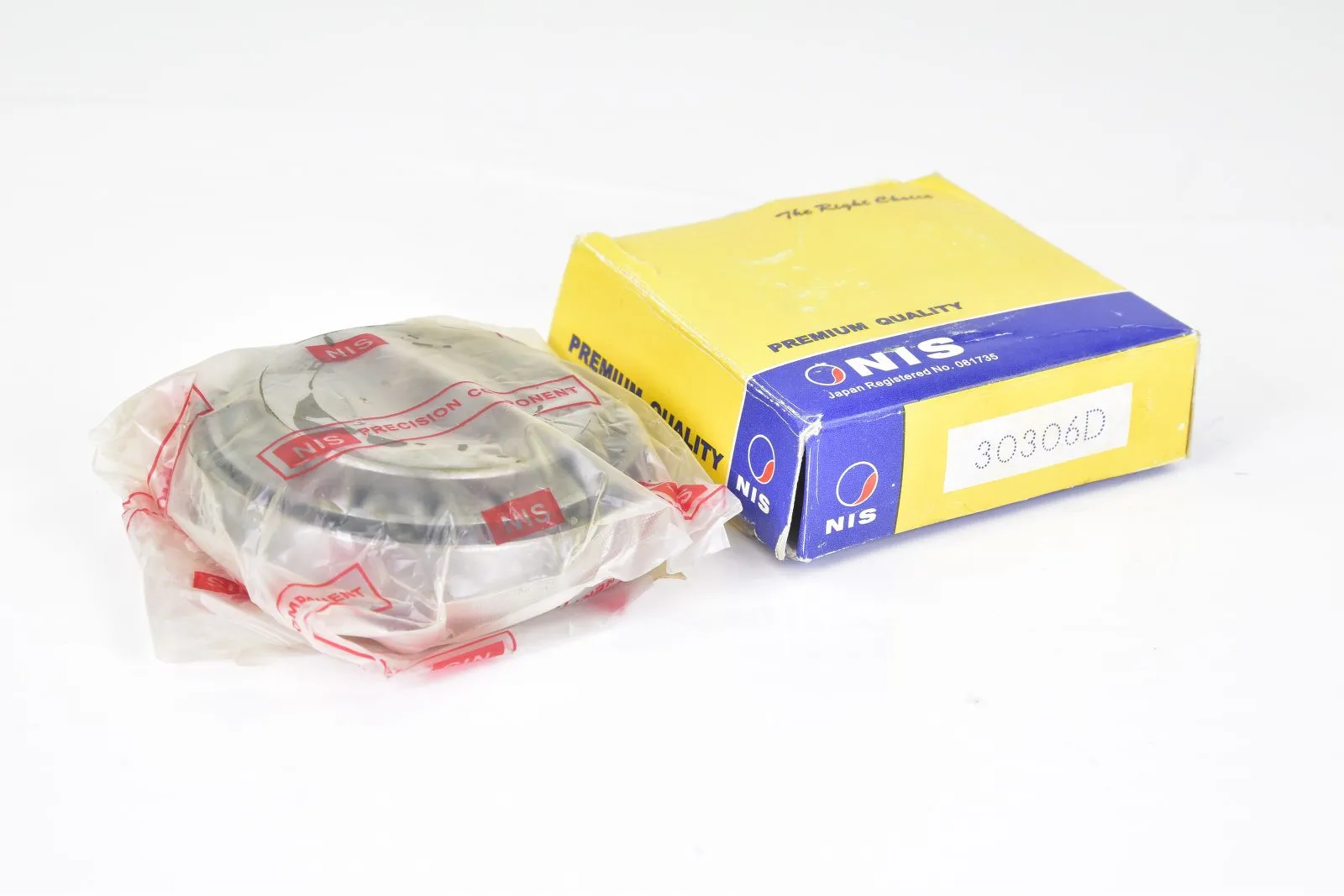 NIS 30306D, Kegelrollenlager, Blechkäfig