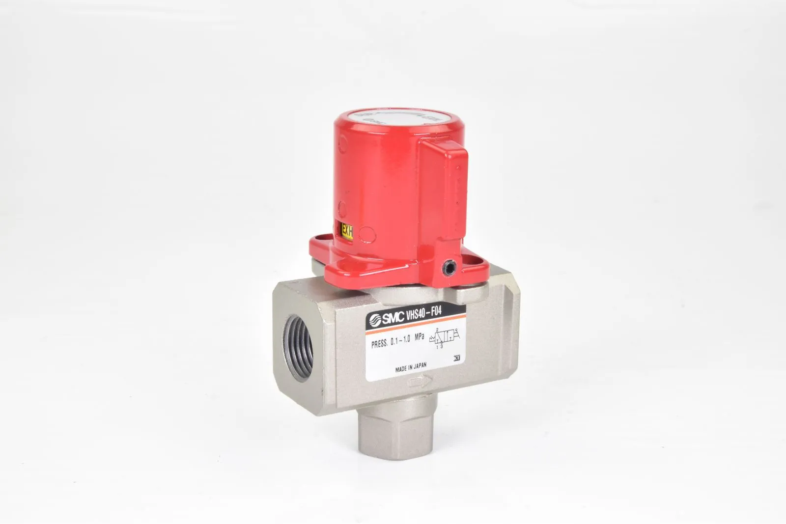 SMC VHS40-F04, 3/2-Wege-Handabsperrventil