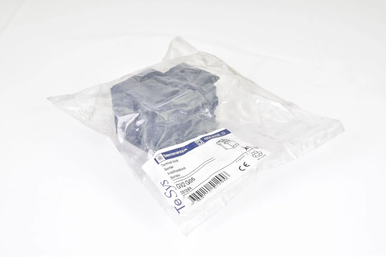 TELEMECANIQUE 051294, GV2 G05, Anschlussblock für Sammelschienen