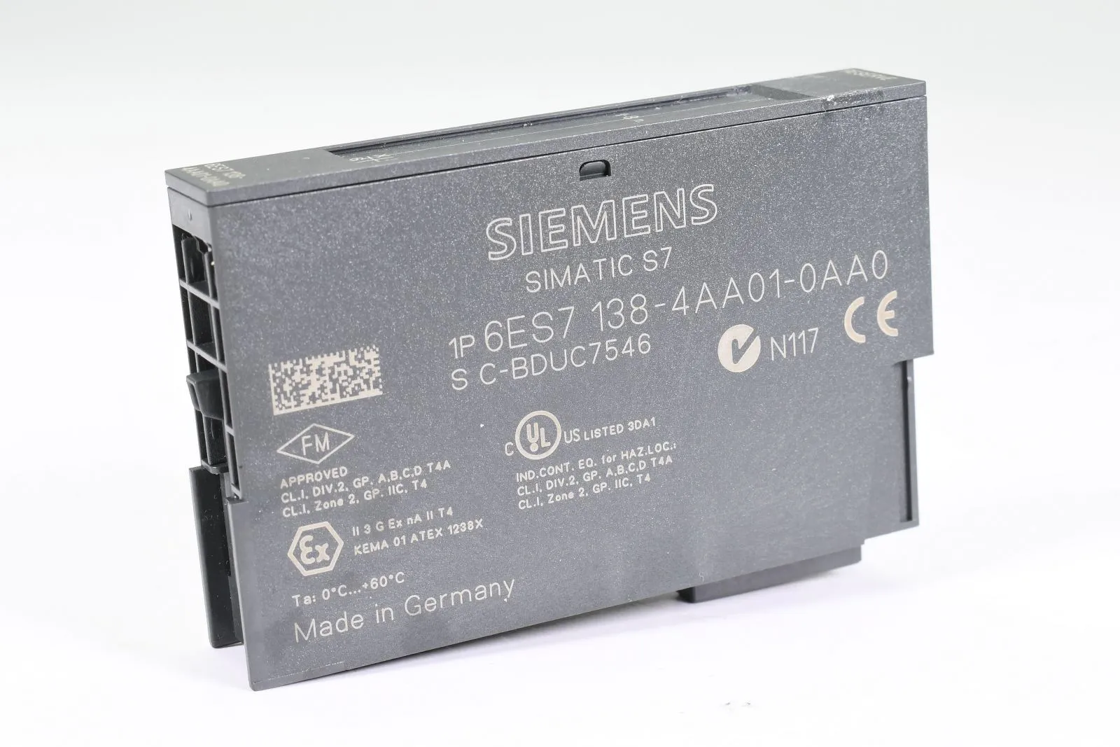 SIEMENS 6ES7138-4AA01-0AA0, Reservemodul für ET200S, E:04