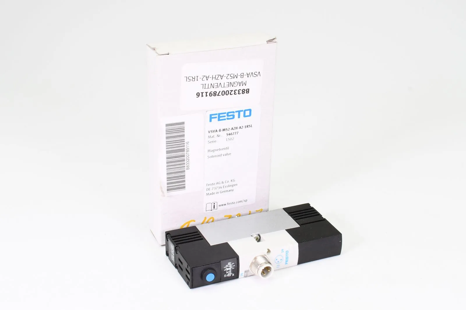 FESTO 546777, VSVA-B-M52-AZH-A2-1R5L, Magnetventil
