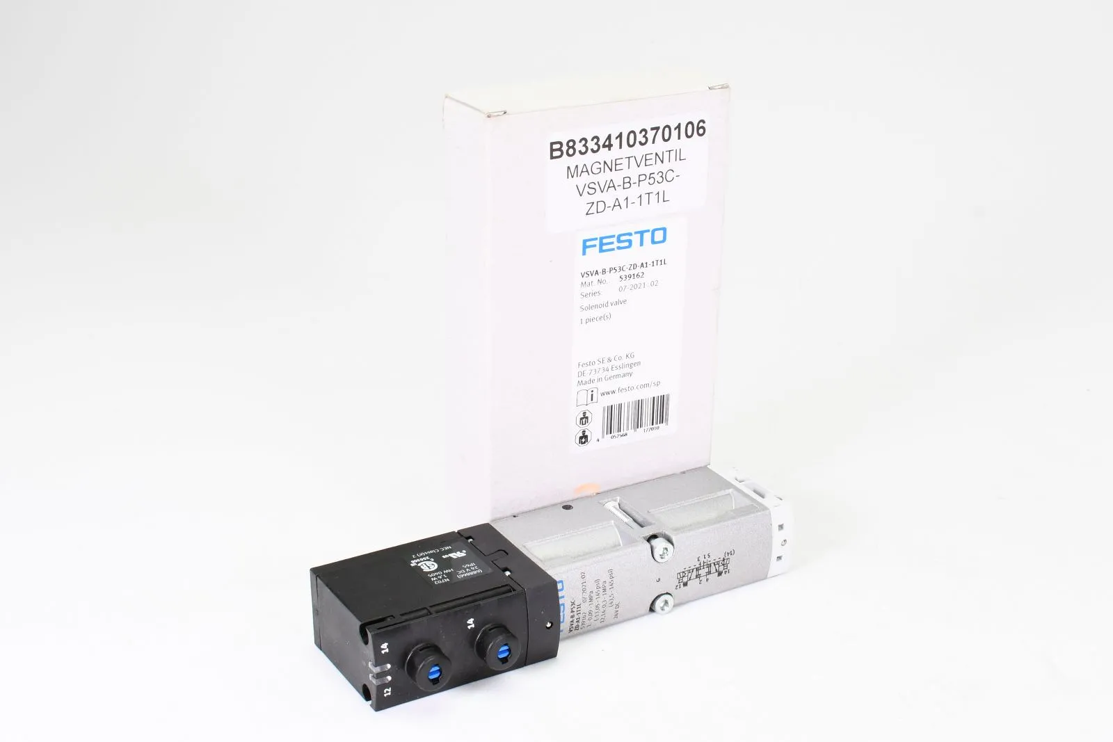 FESTO 539162, VSVA-B-P53C-ZD-A1-1T1L, Magnetventil