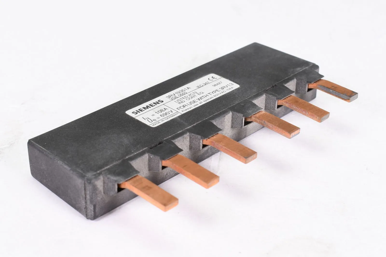 SIEMENS 3RV1935-1A, 3-Phasen-Sammelschiene