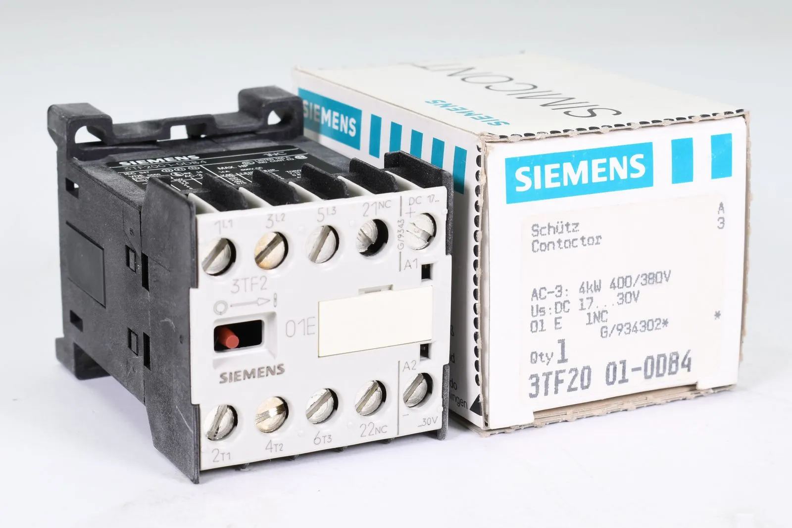 SIEMENS 3TF2001-0DB4, Schütz