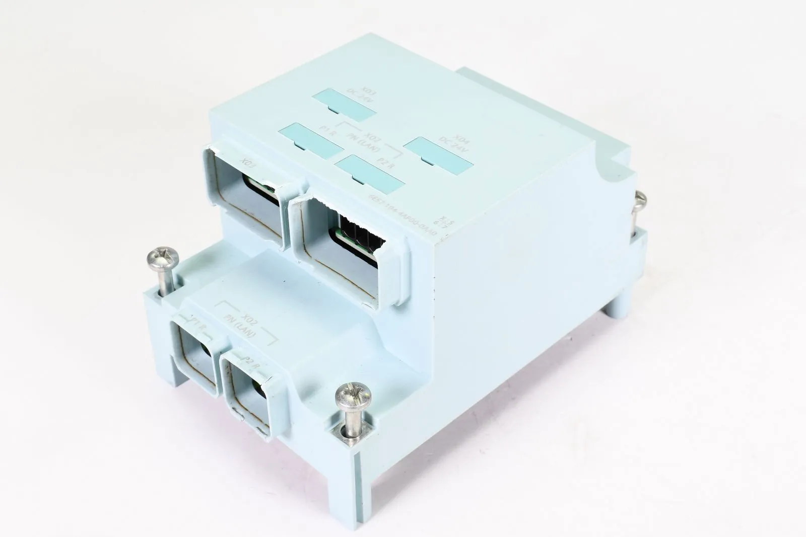 SIEMENS 6ES7194-4AF00-0AA0, Anschlussmodul, E4 - Buchsenfassung defekt