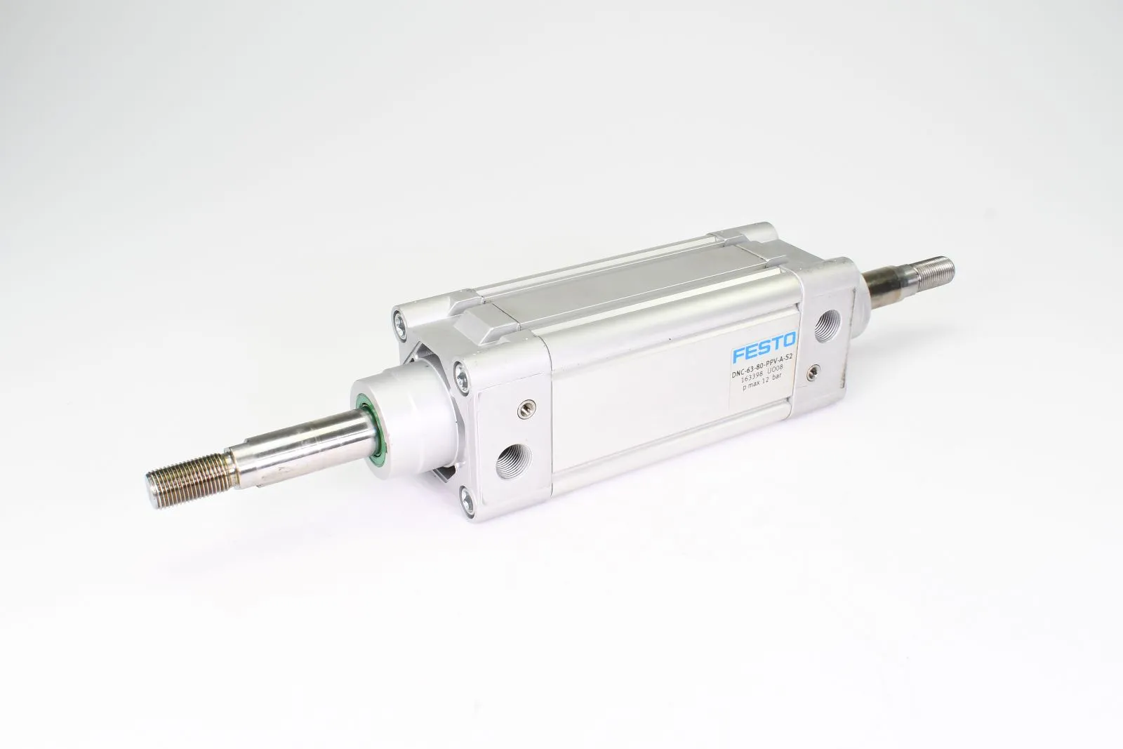 FESTO 163398, DNC-63-80-PPV-A-S2, Normzylinder