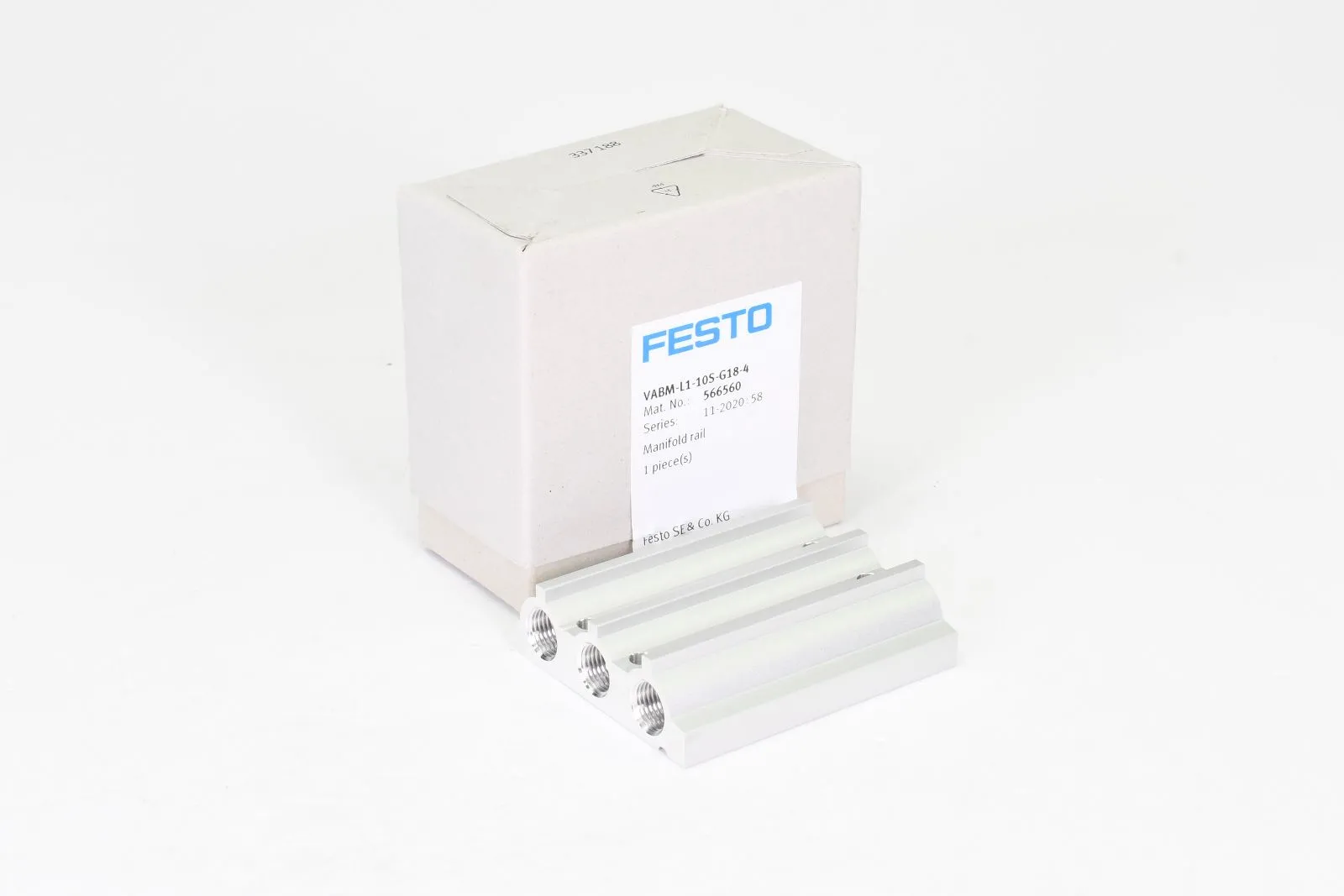 FESTO 566560, VABM-L1-10S-G18-4, Anschlussleiste