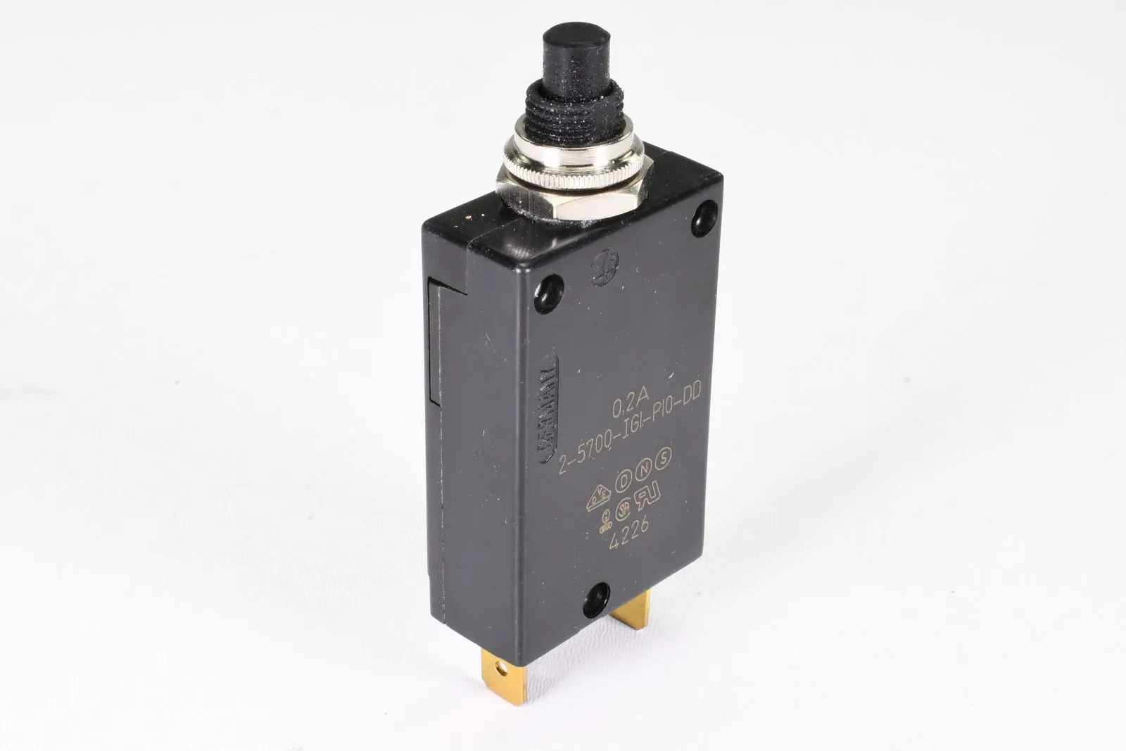 E-T-A 2-5700-IG1-P10-DD-0,2A, Thermischer Schutzschalter