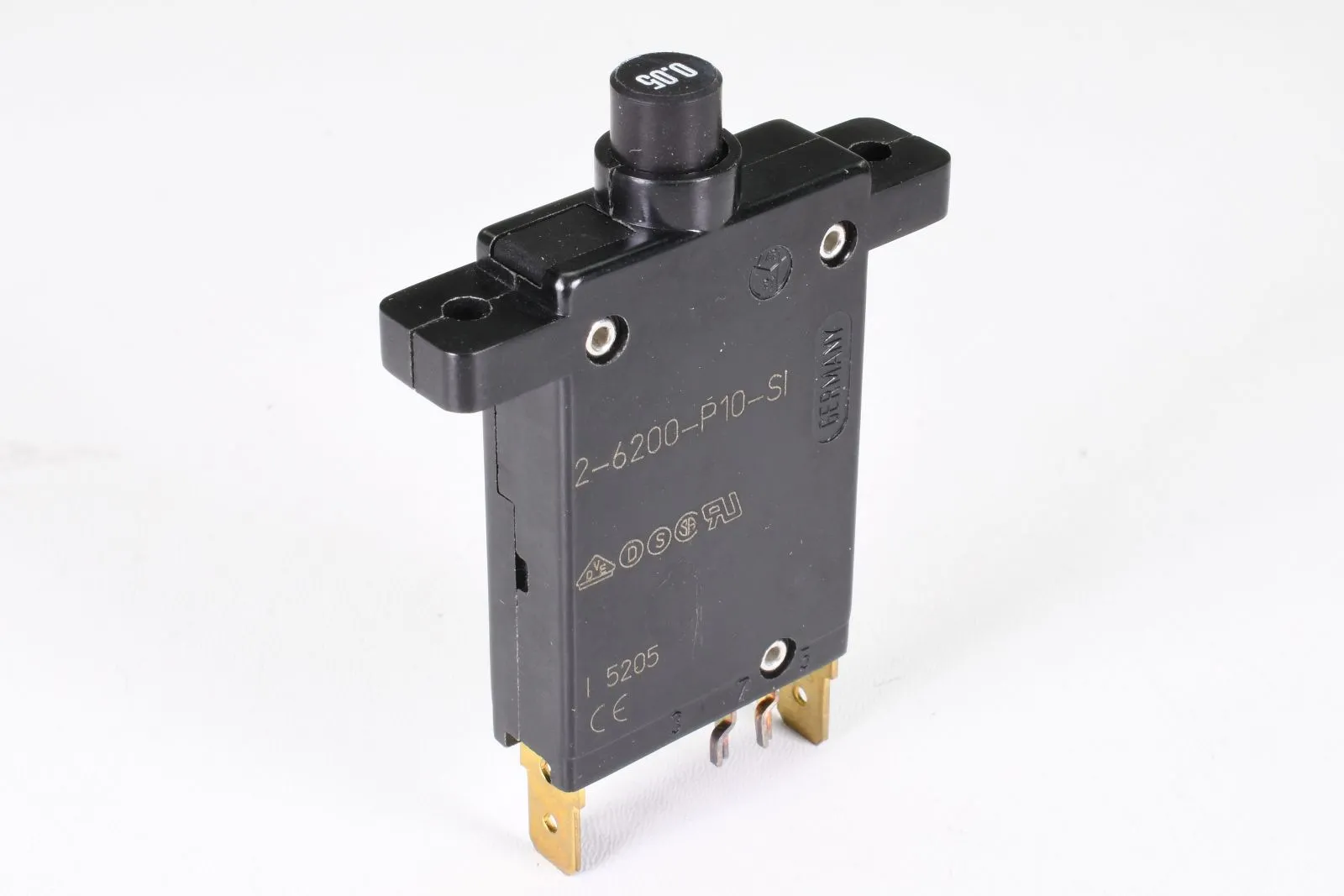 E-T-A 2-6200-P10-Si-0,05A, Thermischer Schutzschalter