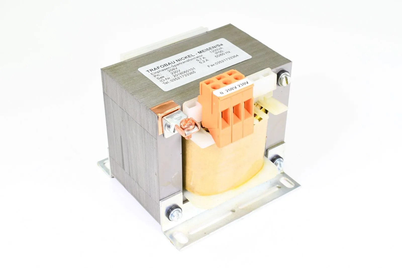 TRAFOBAU 2018060101, Einphasen-Spartransformator