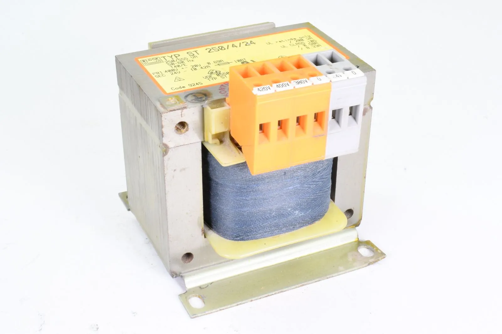 BLOCK ST 250/4/24, Steuer- und Sicherheitstransformator