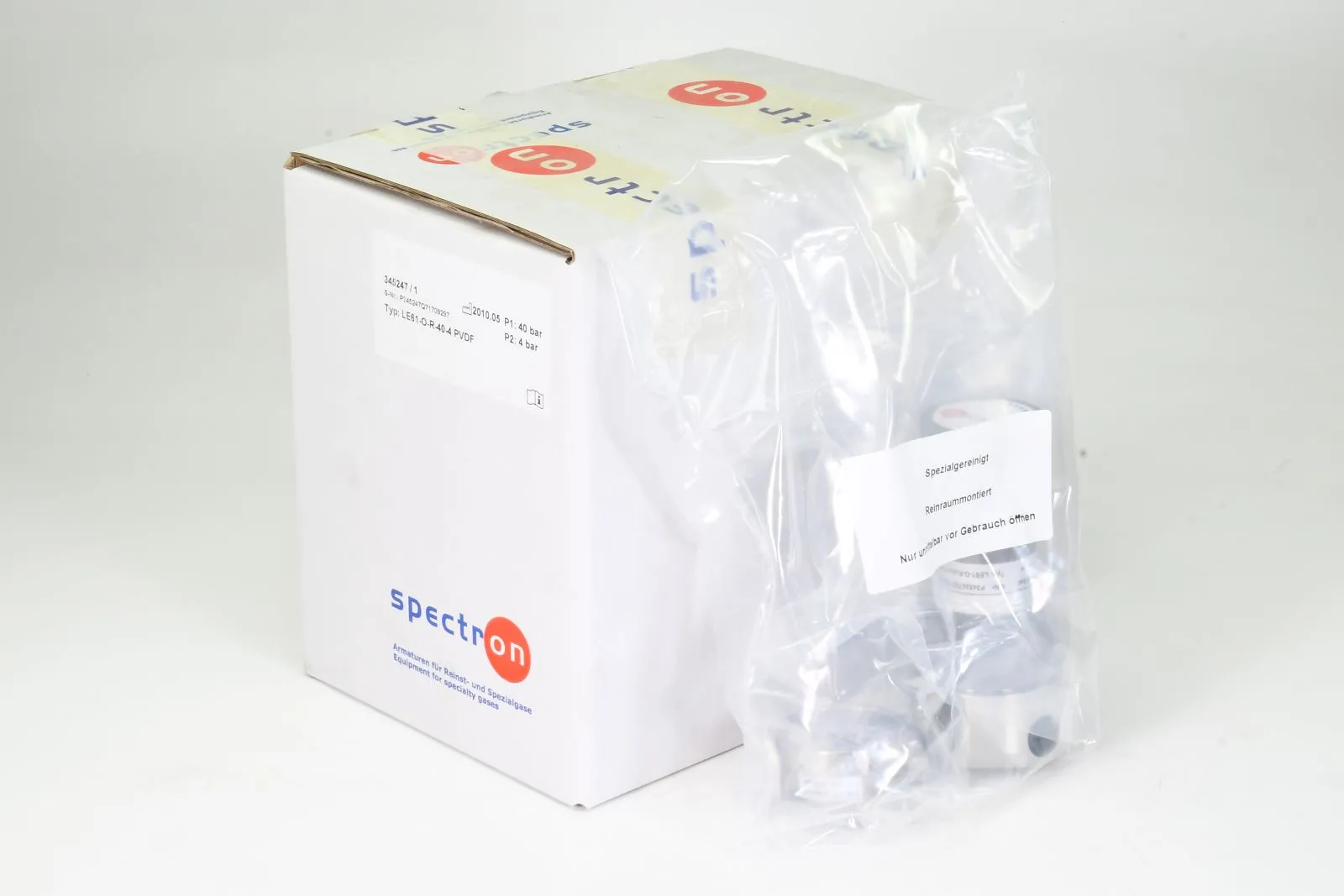 SPECTRON LE61-O-R-40-4-PVDF, Druckregler