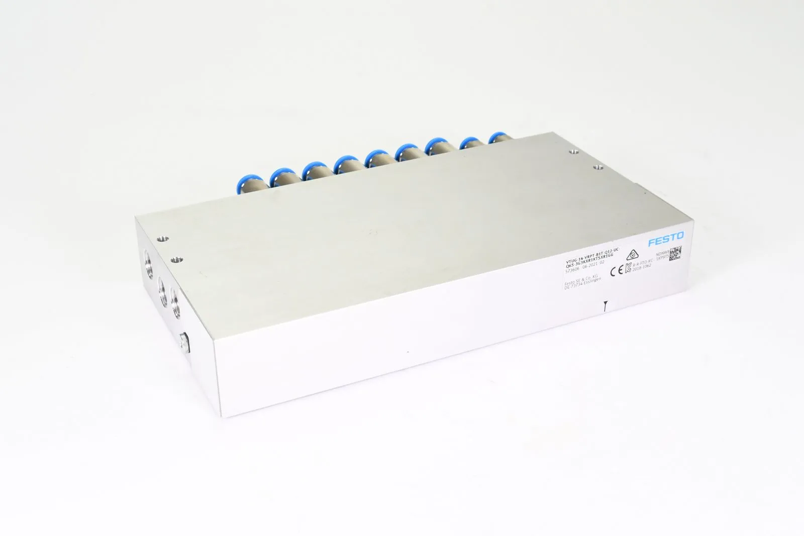 FESTO 573606, VTUG-14-VRPT-B1T-Q12-UC-Q6S-3G3KXR1KTSXR1GG, Ventilinsel