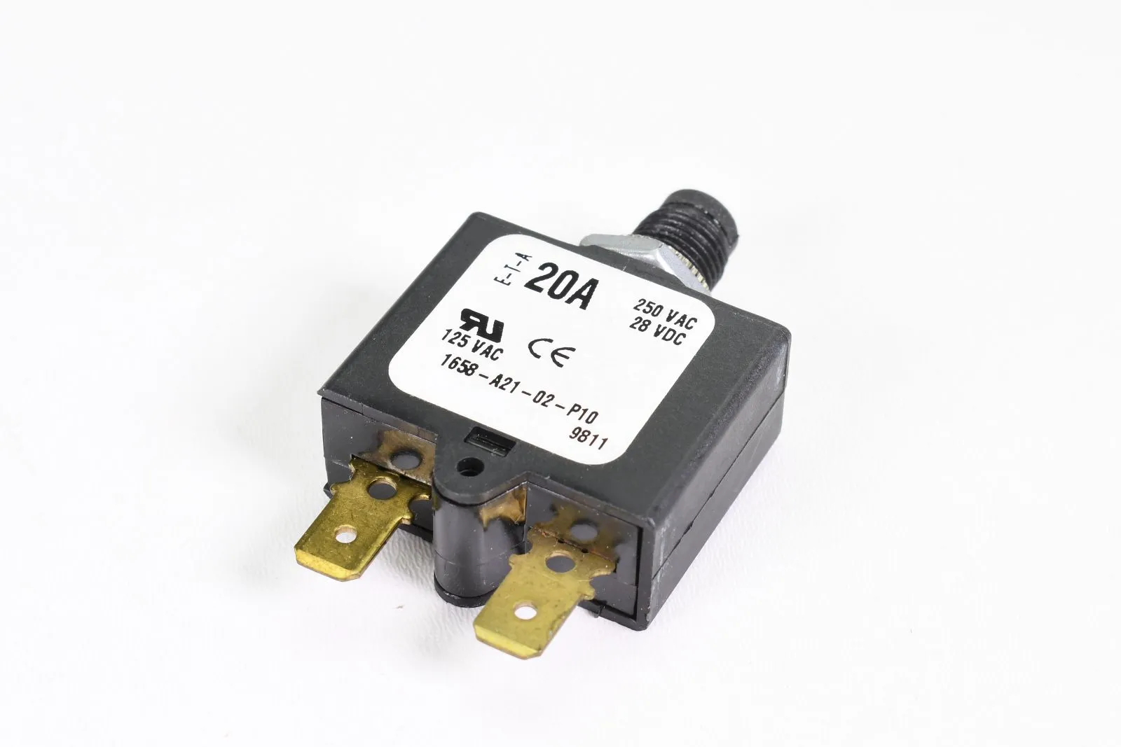 E-T-A 1658-A21-02-P10-20A, Thermischer Schutzschalter