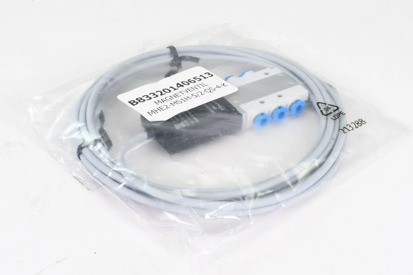 FESTO 525119, MHE2-MS1H-5/2-QS-4-K, Magnetventil