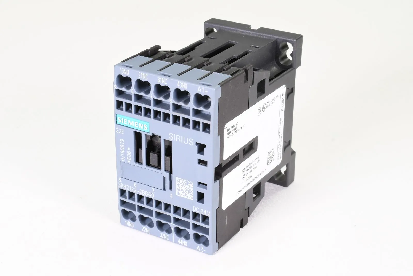 SIEMENS 3RH2122-2BB40, Hilfsschütz, E06 - abgebrochene Haltenasen