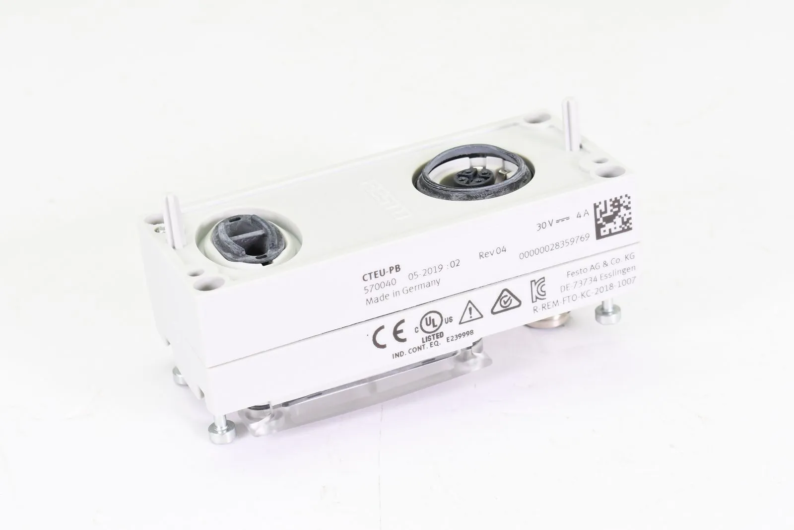 FESTO 570040, CTEU-PB, Busknoten, Rev04