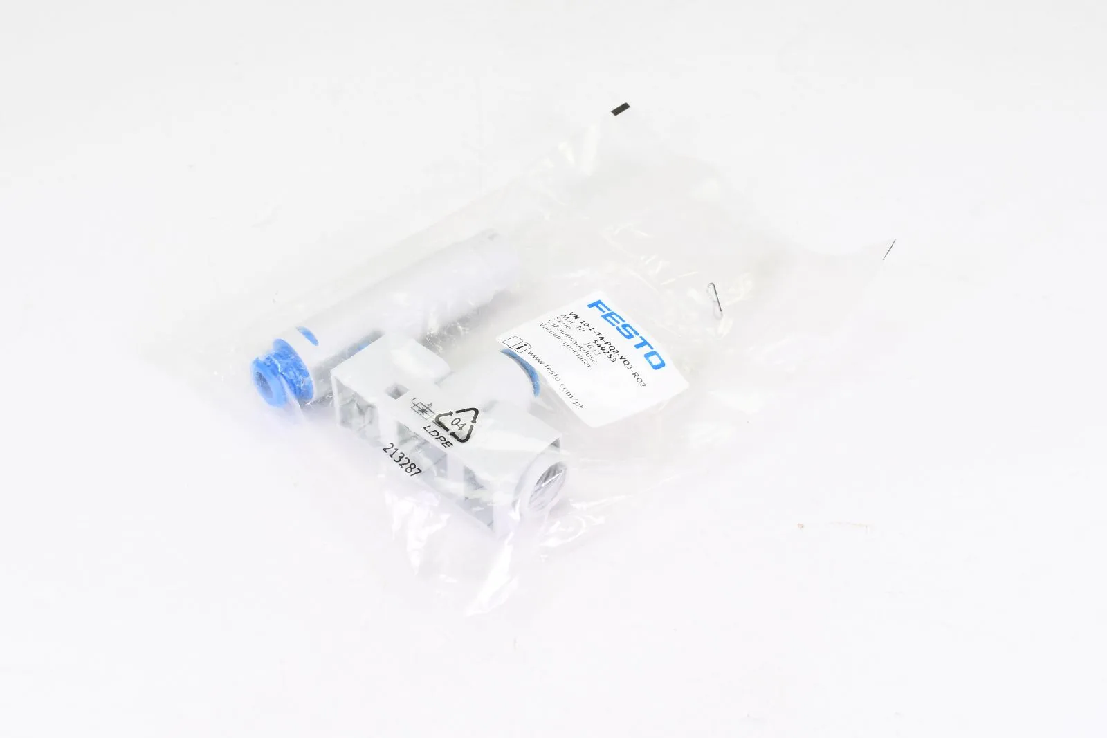 FESTO 549253, VN-10-L-T4-PQ2-VQ3-RO2, Vakuumsaugdüse