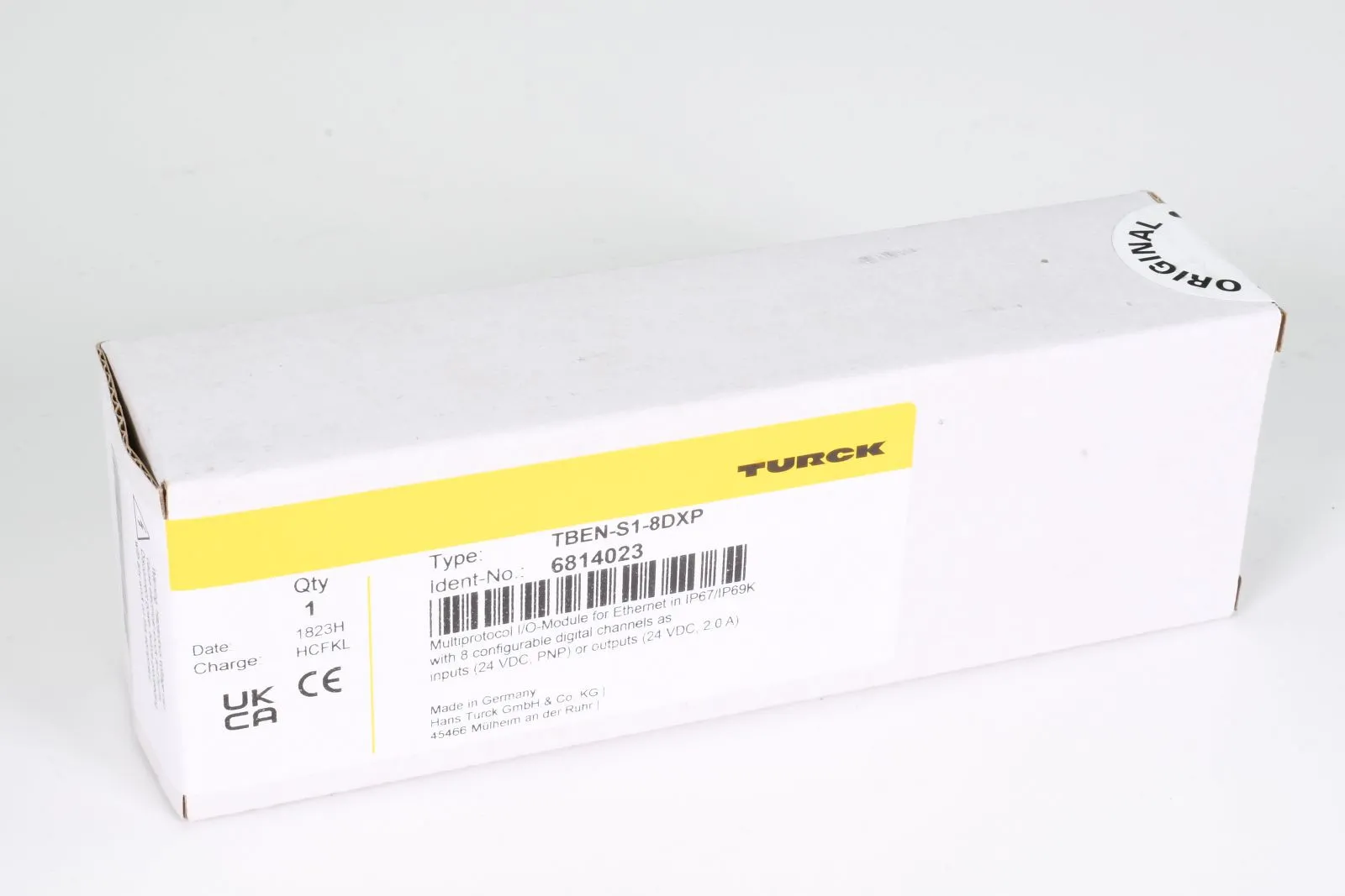 TURCK 6814023, TBEN-S1-8DXP, Multiprotokoll-I/O-Modul