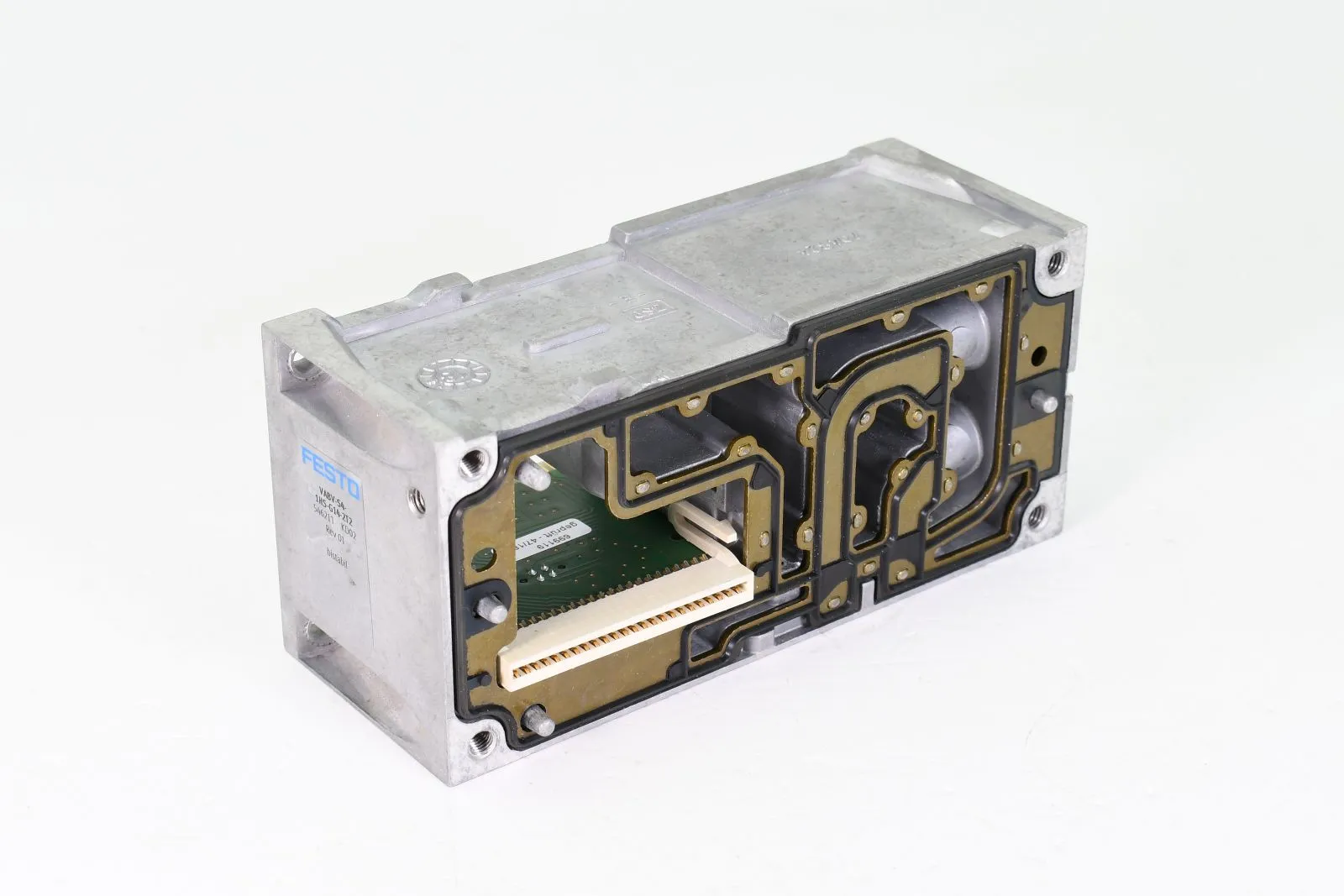 FESTO 546211, VABV-S4-1HS-G14-2T2, Verkettungsplatte, Rev 01